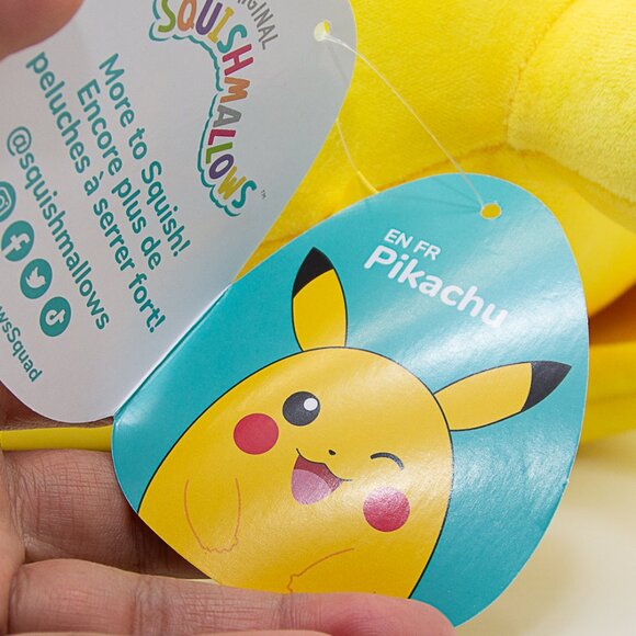 RARE 10” Pokemon Winking Pikachu Pokemon Rare Edition Squishmallows Edition BNWT - Picture 6 of 8